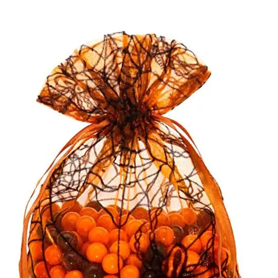 6&rdquo; x 8&rdquo; Spider Web Bags Perfect for Candy and Party Favors {4}