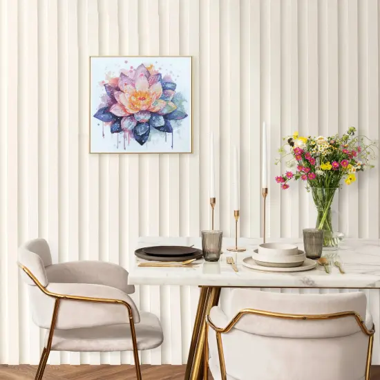 Cross-stitch kit - Shining lotus {4}