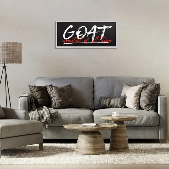 Stupell Industries Greatest Of All Time Framed Giclee By Mollie B. {2}