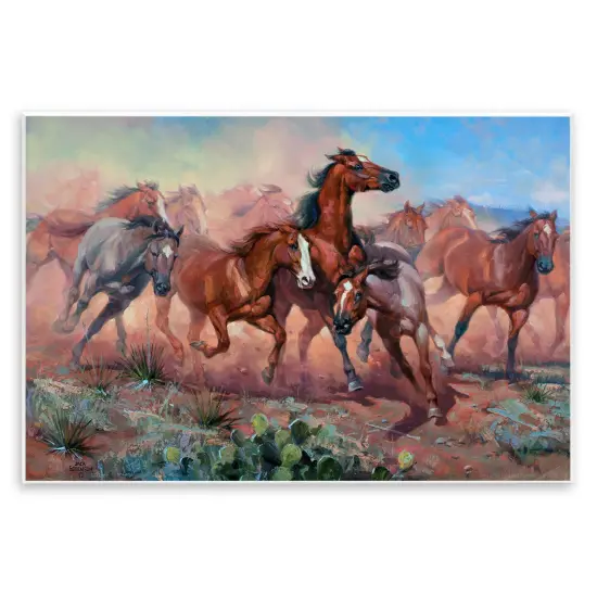 Stupell Industries Runnin' Thunder Horses Wall Plaque By Jack Sorenson {1}