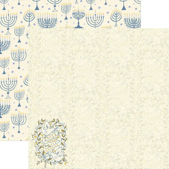 Love and Light Hanukkah Paper Assortment {3}