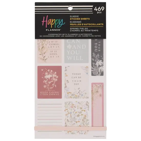 Happy Planner Sticker Value Pack 30/Sheets-Spring Fields {1}