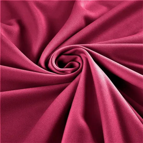 1 Yard Crepe Stretch Scuba Techno Knit Fabric for Head Wraps Costumes Sewing Projects Fuchsia {1}