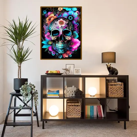 Sugar Skull Diamond Painting Kit {2}