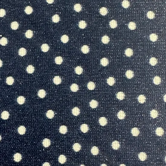 1 Yard Black Jumbo Dot Satin Nylon Spandex Fabric Lightweight 45 Inch Wide {2}