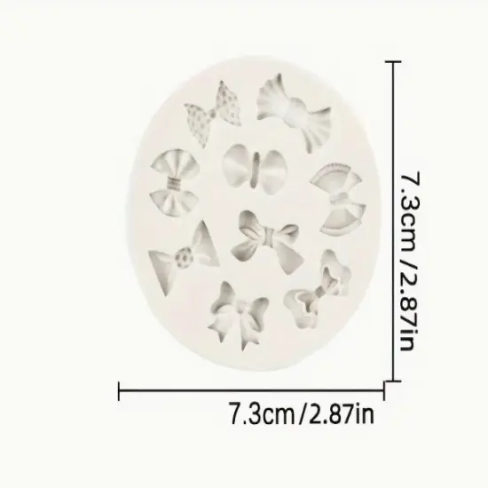 Mini Bow Variety Silicone Mold {2}