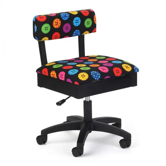 Arrow Bright Buttons Hydraulic Sewing Chair &ndash; H8013 {1}