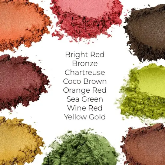 * Fall Colors Mica Sample Pack - 8 Autumn Colors {2}