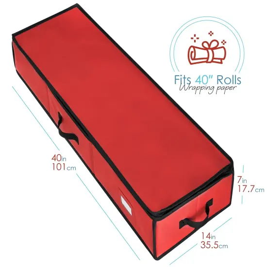 Hearth & Harbor Wrapping Paper Storage Container {5}