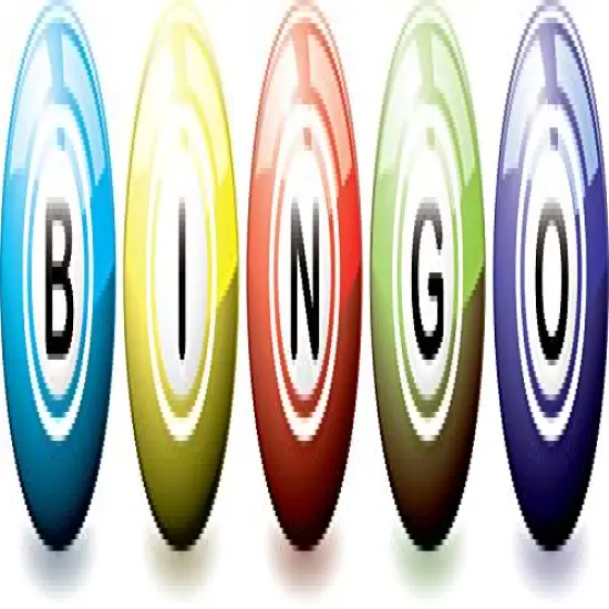 1/4 Sheet Cake - Bingo Balls Birthday - Edible Cake or Cupcake Topper - D20201 {1}