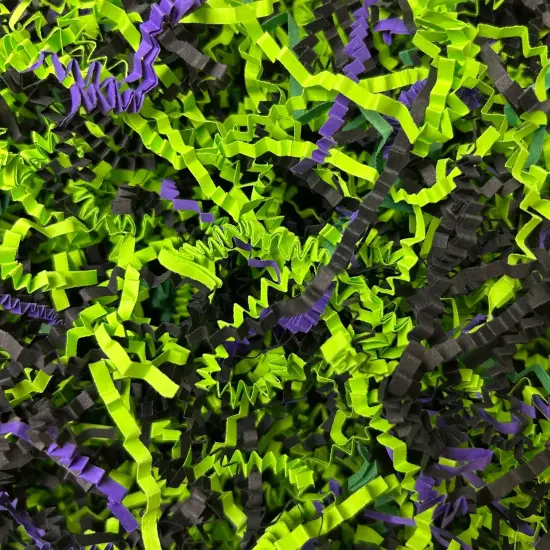 Tree Buddees 1 Pound of Wicked Witch of the West Party Themed Crinkle Paper Shred for Easter Grass, Gift Baskets and Packaging {1}