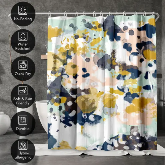 Sloane by Charlotte Winter Shower Curtain 71" x 74" {4}