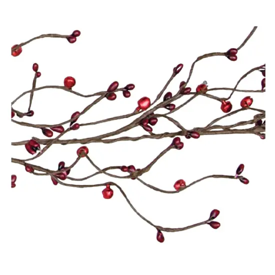 Bell & Burgundy Pip Garland {1}