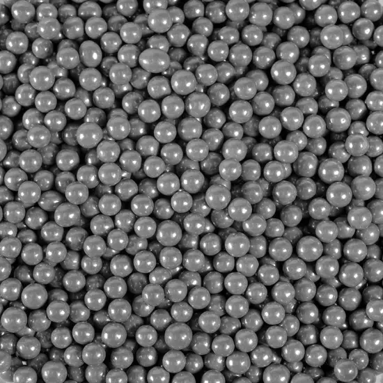 Krazy Sprinkles - Silver Pearl 4mm Beads (1/2 Cup, 1x Jar) for Cakes, Ice Cream & Cookies {1}