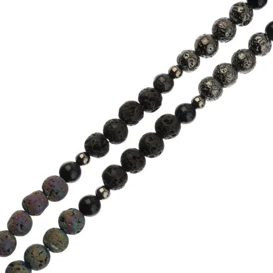 John Bead 6mm Solar System Universe Galaxy 5" Bead Strand Comets {1}