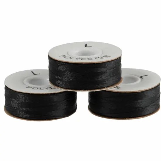 Madeira Sided Bobbin Black L {3}