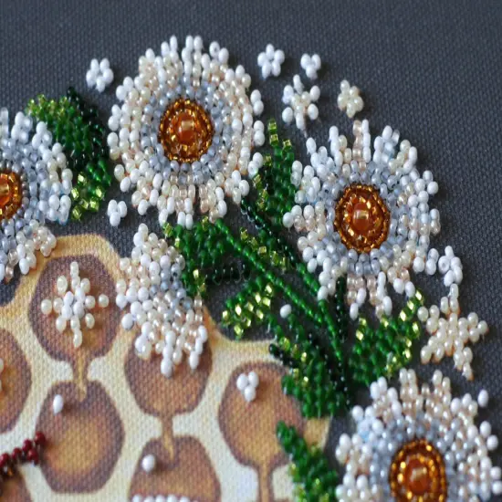 Bead Embroidery Kit - Honey plant {5}