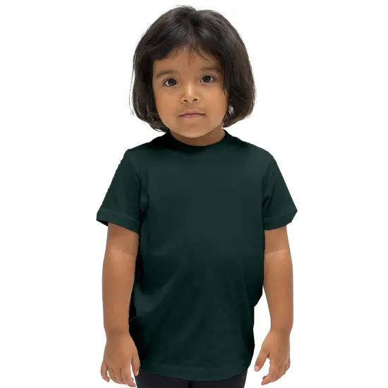 BELLA + CANVAS&reg; Toddler Crewneck Short Sleeve Jersey T-Shirt Forest {1}