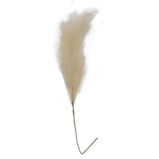 Pampas Grass Spray 45" White {2}