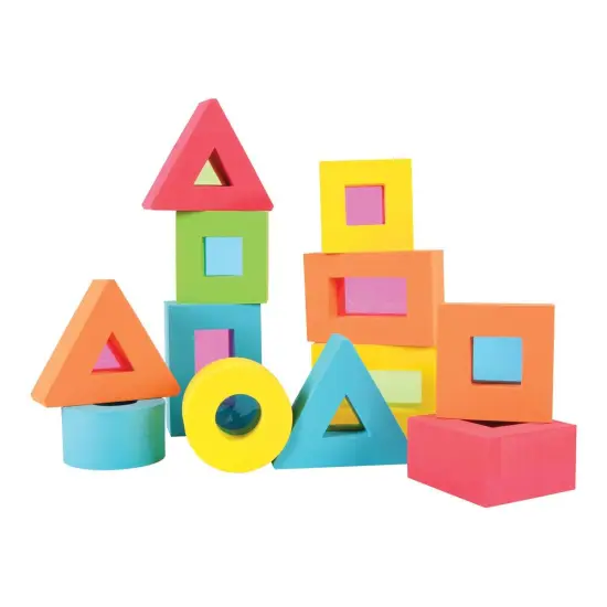 Edushape Color Window Foam Shapes {1}