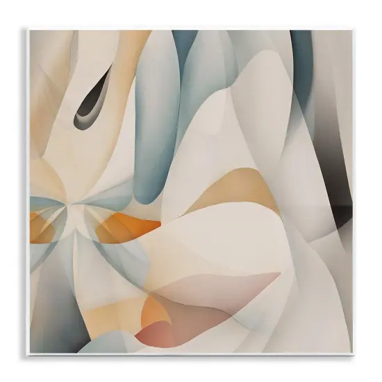 Stupell Industries Flowing Curved Shapes Wall Plaque Art Design by Noah Bay {1}