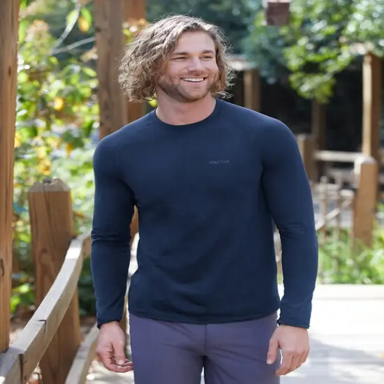 Marmot&reg; Men's Windridge Long-Sleeve Shirt Arctic navy {4}