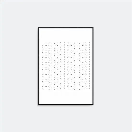Minimal Art Print {3}