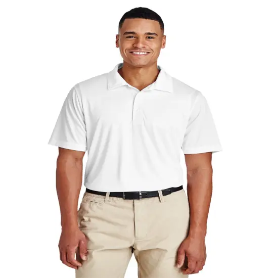 Team 365&reg; Men's Zone Performance Polo WHITE {1}