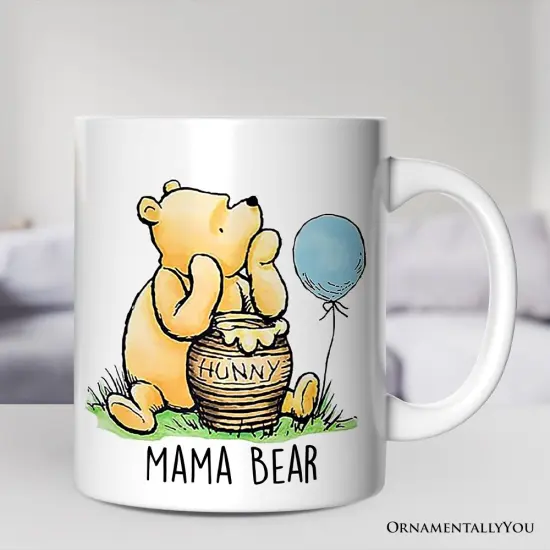 Charming Mama Bear Mug, Cute Mother's Days Gift {2}