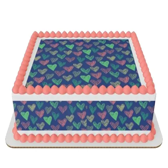 Crafty Hearts Edible Icing Sheets- Assorted Image Cake Toppers-Frosting Sheets- Cookies- Cupcake Toppers {2}