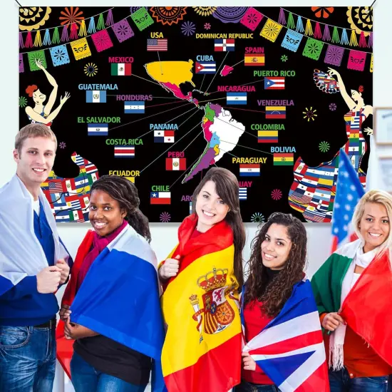 Hispanic Heritage Month Banner (black) {3}