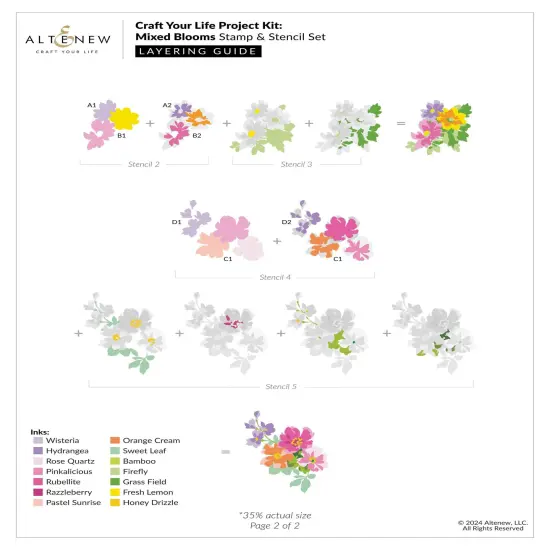 Craft Your Life Project Kit: Mixed Blooms {4}