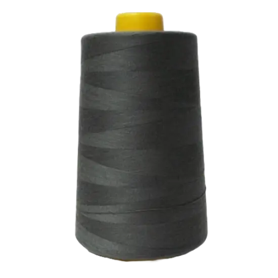 1 Pack of Charcoal Spools Sewing Thread All Purpose Overlock Cone Durable 6000 Yard {1}