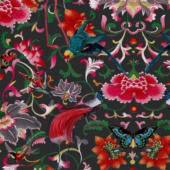 Transform Splendid Red Peel & Stick Wallpaper {3}