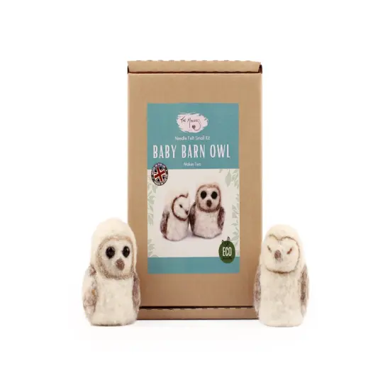Felting Kit - Baby Barn Owl Needle Felt Kit {2}