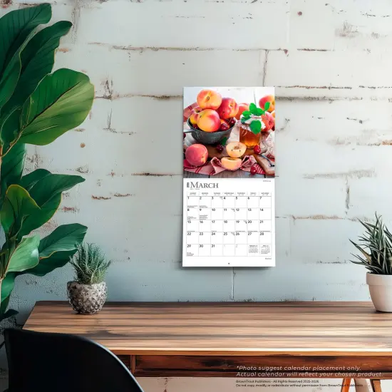 Kitchen | 2026 7 x 14 Inch (Hanging) Monthly Mini Wall Calendar {5}