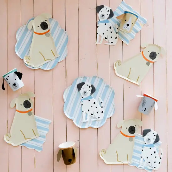 PUPPY DOG NAPKINS {3}