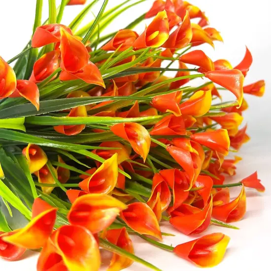 20 Bundles Calla Lily (500 Heads) Fall Artificial Flowers {2}