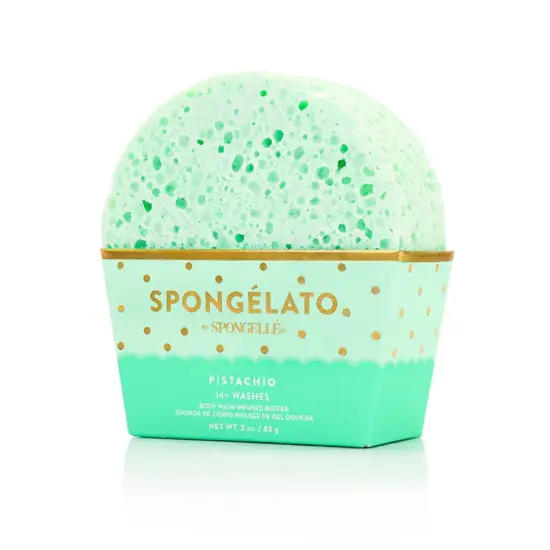PISTACHIO SHOWER BUFFER SPONGE {1}