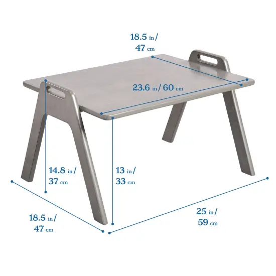 Table2Go, Lap Desk Grey Wash {2}