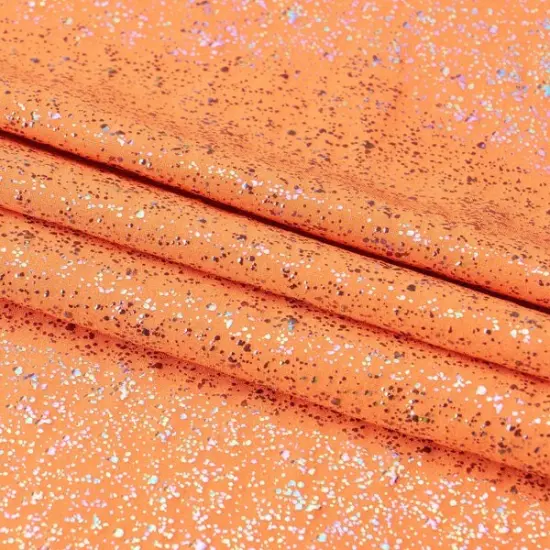 Robins Egg Speckle Spandex Fabric Charcoal {7}