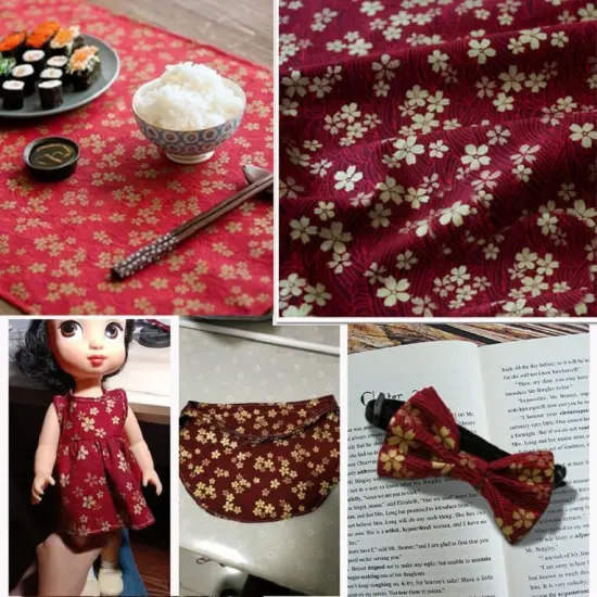 40 Pcs Jelly Roll Fabric Strips (Japanese Style Printed Cotton) {5}