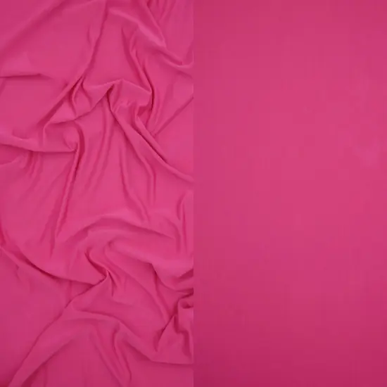 Venecia Solid Fabric 1 Yard Soft Stretch Flowy Drape 58/60" Wide MAGENTA {1}