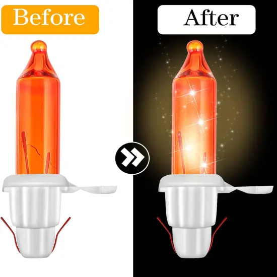 100 Count Christmas Mini Incandescent Christmas String Lights {5}