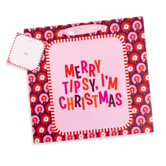 MERRY TIPSY HOLIDAY GIFT BAG {2}