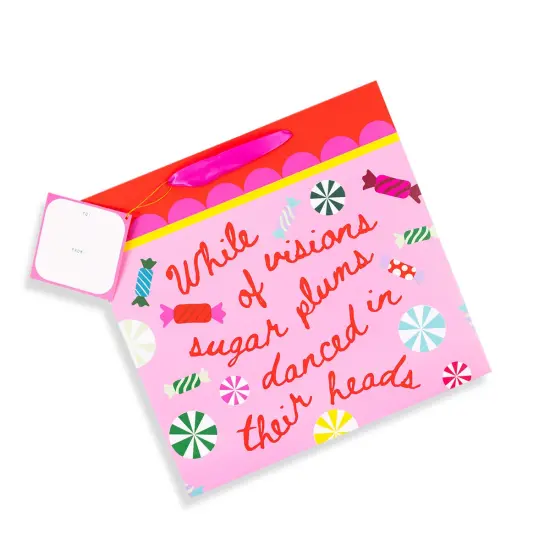 VISIONS OF SUGAR PLUMS HOLIDAY GIFT BAG {3}