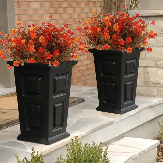 8 Bundles Artificial Fall Flowers No Fade Faux Autumn Plants {3}