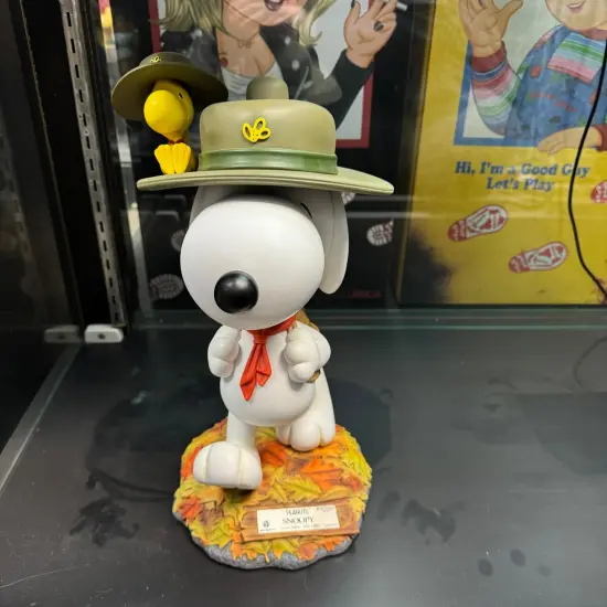 Snoopy and Woodstock Master Craft Table Top Statue {5}