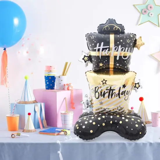 Birthday Standing Foil Balloon Decoration F07M1-18 {1}