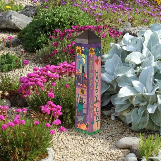 Happy Cat Art Pole 20 Inches Tall {2}